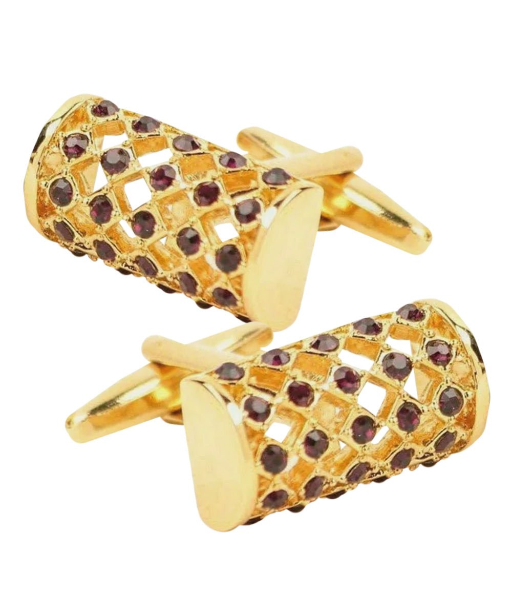 Vittorio Vico Colorful Classic Bar Cufflinks: CL19XX Series - CL 1904 - Cufflinks - Vittorio Vico