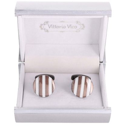 Vittorio Vico Mid-sized Cufflinks: CL2XXX Series - CL 2012 - Cufflinks - Vittorio Vico
