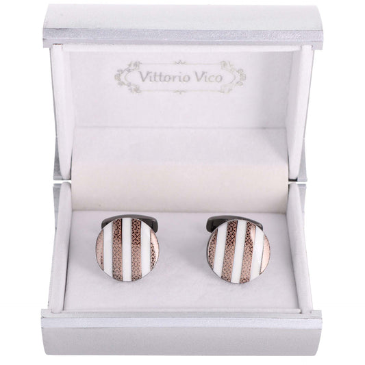 Vittorio Vico Mid-sized Cufflinks: CL2XXX Series - CL 2012 - Cufflinks - Vittorio Vico