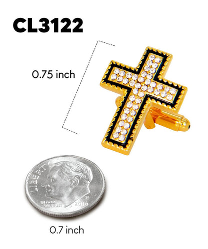 Vittorio Vico Religious Themed Cufflinks: CL30XX Series - CL 3122 - Cufflinks - Vittorio Vico