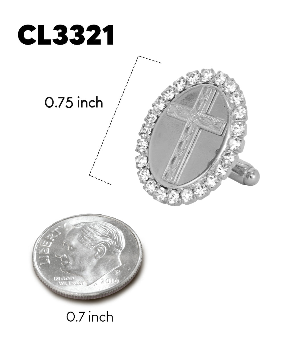 Vittorio Vico Religious Themed Cufflinks: CL30XX Series - CL 3321 - Cufflinks - Vittorio Vico