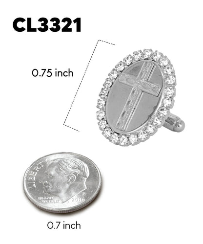 Vittorio Vico Religious Themed Cufflinks: CL30XX Series - CL 3321 - Cufflinks - Vittorio Vico