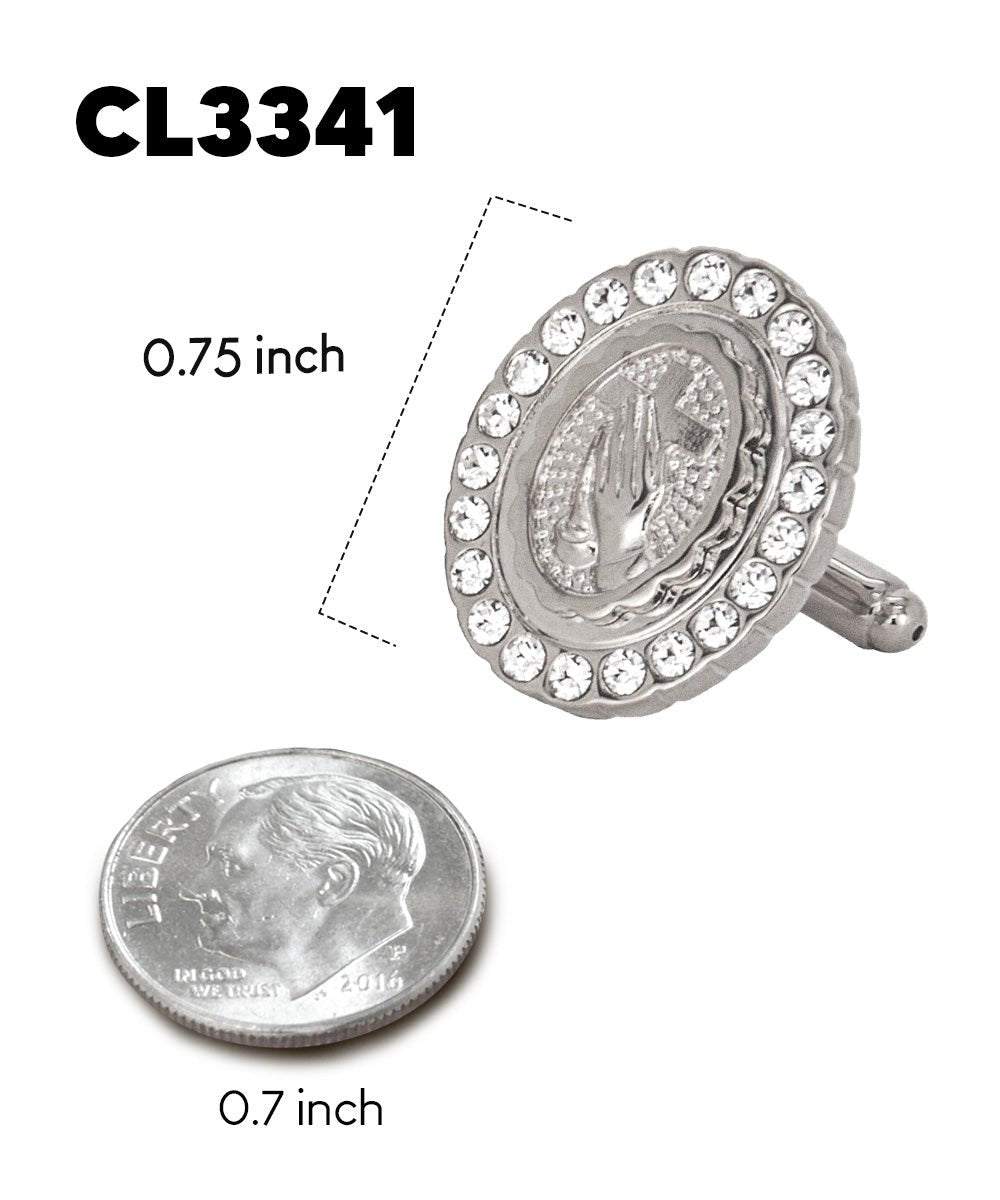 Vittorio Vico Religious Themed Cufflinks: CL30XX Series - CL 3341 - Cufflinks - Vittorio Vico