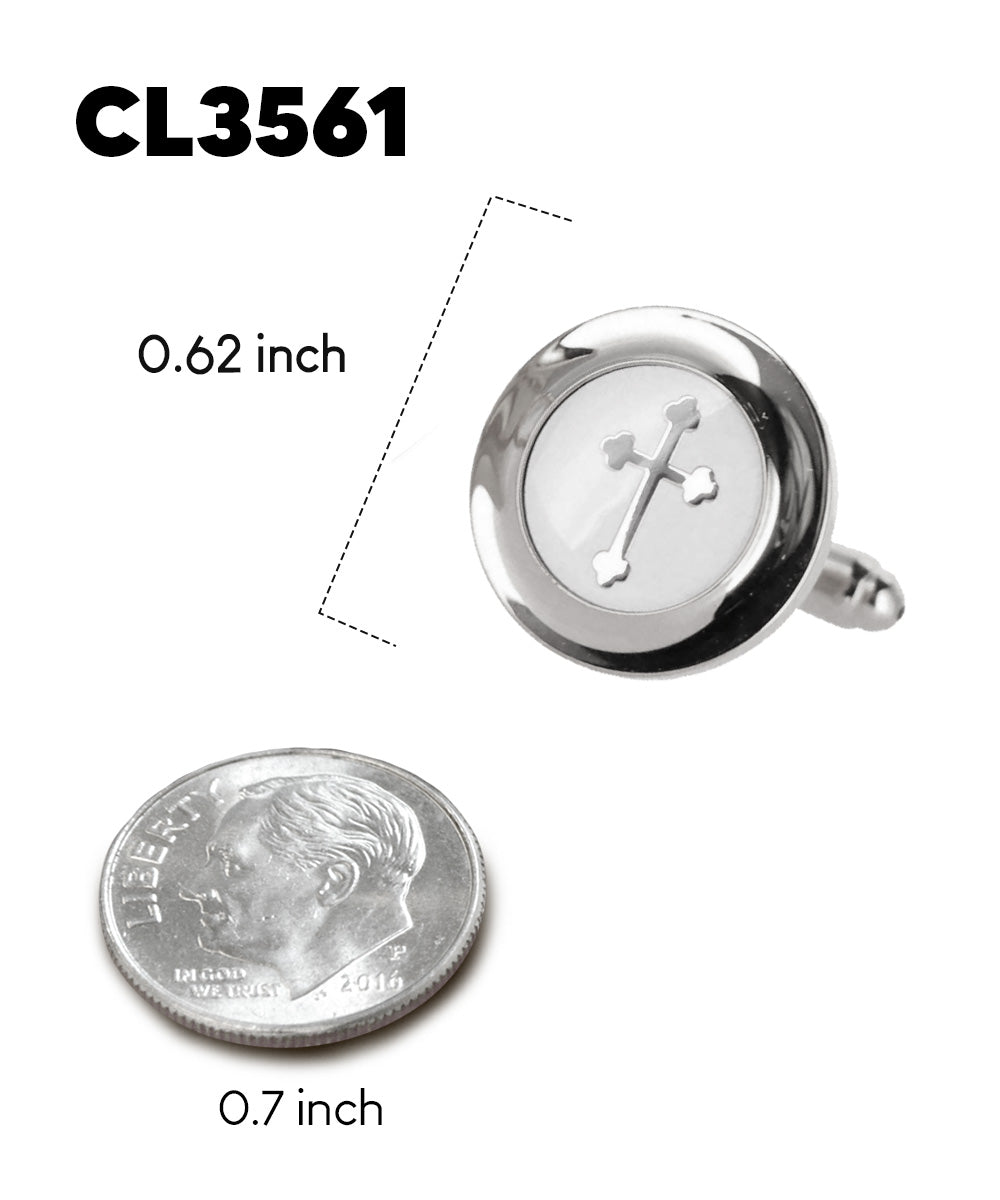Vittorio Vico Religious Themed Cufflinks: CL30XX Series - CL 3561 - Cufflinks - Vittorio Vico