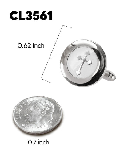 Vittorio Vico Religious Themed Cufflinks: CL30XX Series - CL 3561 - Cufflinks - Vittorio Vico