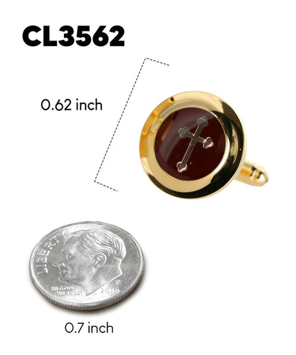 Vittorio Vico Religious Themed Cufflinks: CL30XX Series - CL 3562 - Cufflinks - Vittorio Vico