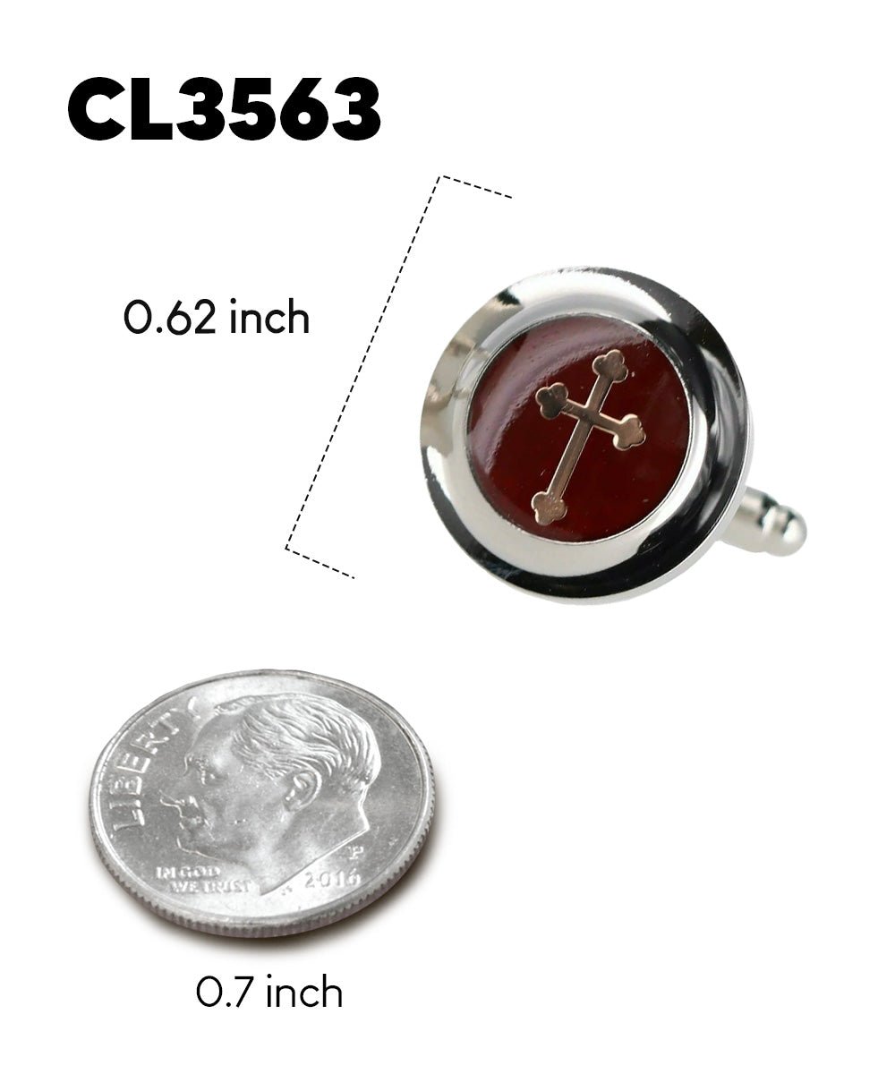 Vittorio Vico Religious Themed Cufflinks: CL30XX Series - CL 3563 - Cufflinks - Vittorio Vico