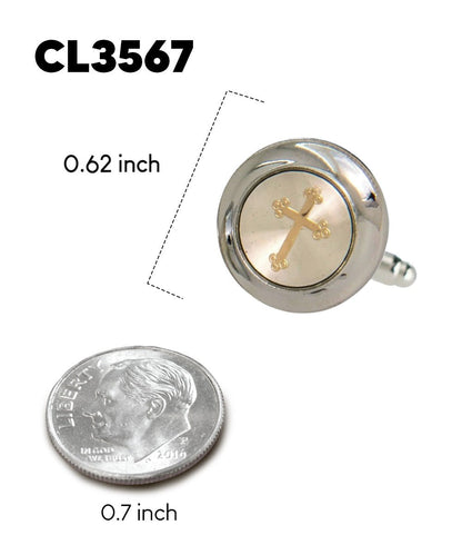 Vittorio Vico Religious Themed Cufflinks: CL30XX Series - CL 3567 - Cufflinks - Vittorio Vico