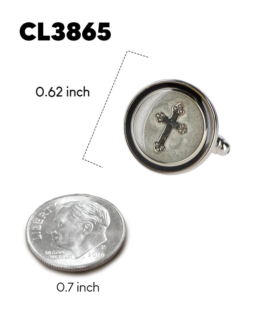 Vittorio Vico Religious Themed Cufflinks: CL30XX Series - CL 3865 - Cufflinks - Vittorio Vico