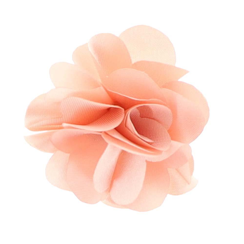 Vittorio Vico Small Satin Flower Lapel Pin - Black - Flower Lapel Pin - Vittorio Vico