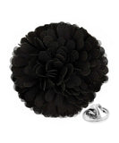 Vittorio Vico Unisex Carnation Flower Lapel Pin - Black - Flower Lapel Pin - Vittorio Vico