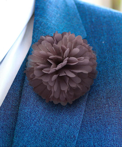 Vittorio Vico Unisex Carnation Flower Lapel Pin - Mauve - Flower Lapel Pin - Vittorio Vico