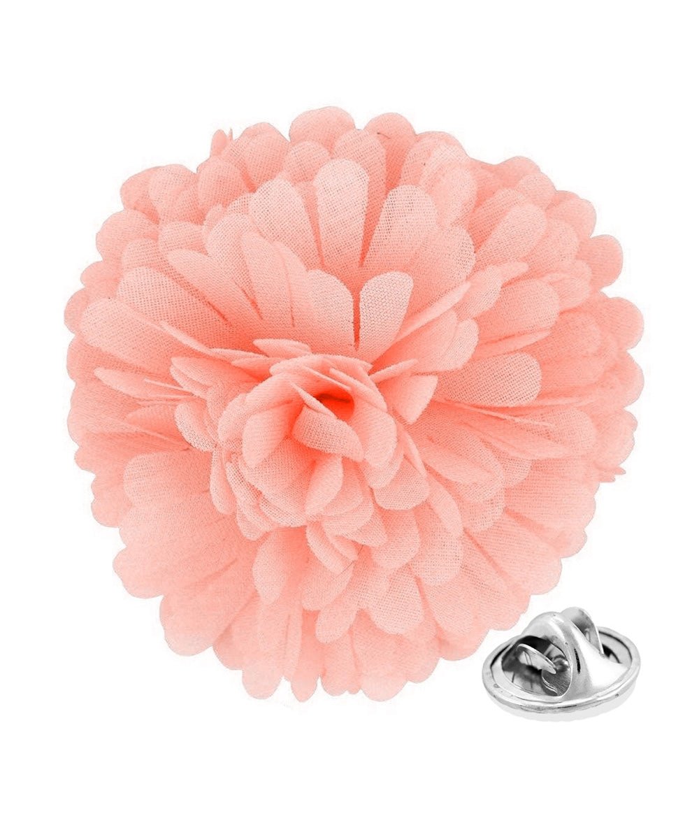 Vittorio Vico Unisex Carnation Flower Lapel Pin - Pink - Flower Lapel Pin - Vittorio Vico
