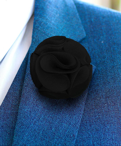 Vittorio Vico Unisex Rose Flower Lapel Pin - Yellow - Flower Lapel Pin - Vittorio Vico