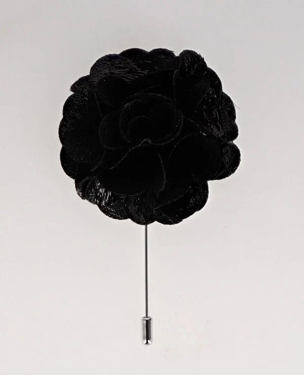 Vittorio Vico Unisex Satin Stick Flower Lapel Pin - M-F167 - Flower Lapel Pin - Vittorio Vico