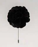 Vittorio Vico Unisex Satin Stick Flower Lapel Pin - M-F167 - Flower Lapel Pin - Vittorio Vico
