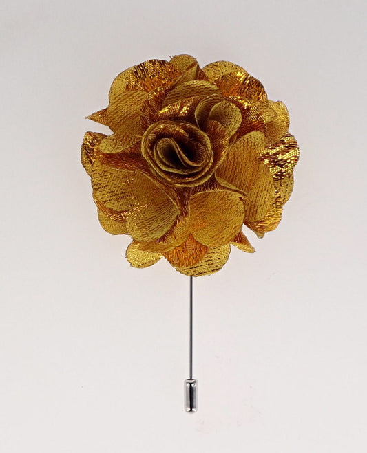 Vittorio Vico Unisex Satin Stick Flower Lapel Pin - M-F169 - Flower Lapel Pin - Vittorio Vico