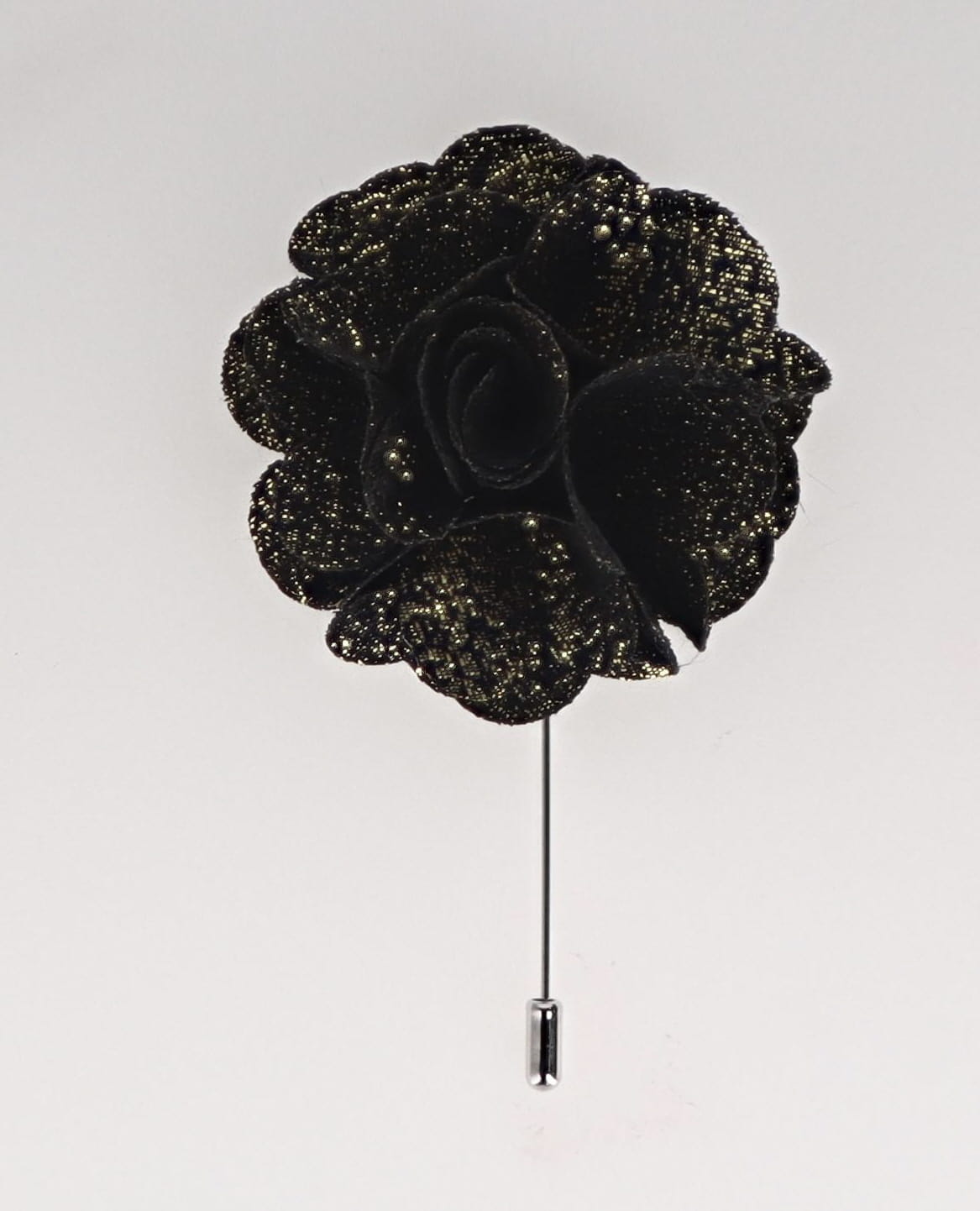 Vittorio Vico Unisex Satin Stick Flower Lapel Pin - M-F171 - Flower Lapel Pin - Vittorio Vico