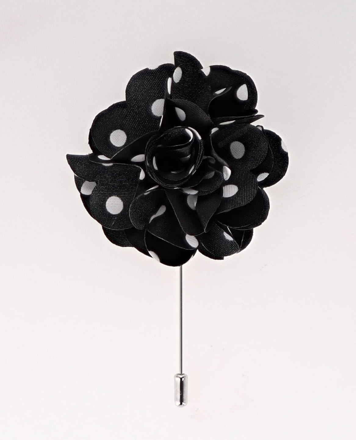 Vittorio Vico Unisex Satin Stick Flower Lapel Pin - PD-F038 - Flower Lapel Pin - Vittorio Vico