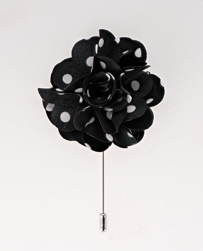 Vittorio Vico Unisex Satin Stick Flower Lapel Pin - PD-F038 - Flower Lapel Pin - Vittorio Vico