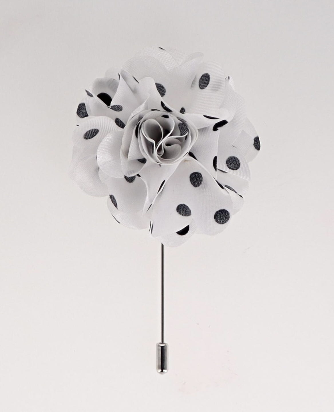 Vittorio Vico Unisex Satin Stick Flower Lapel Pin - PD-F039 - Flower Lapel Pin - Vittorio Vico