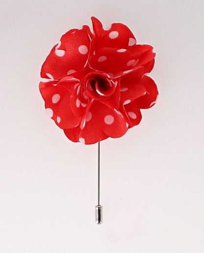 Vittorio Vico Unisex Satin Stick Flower Lapel Pin - PD-F044 - Flower Lapel Pin - Vittorio Vico