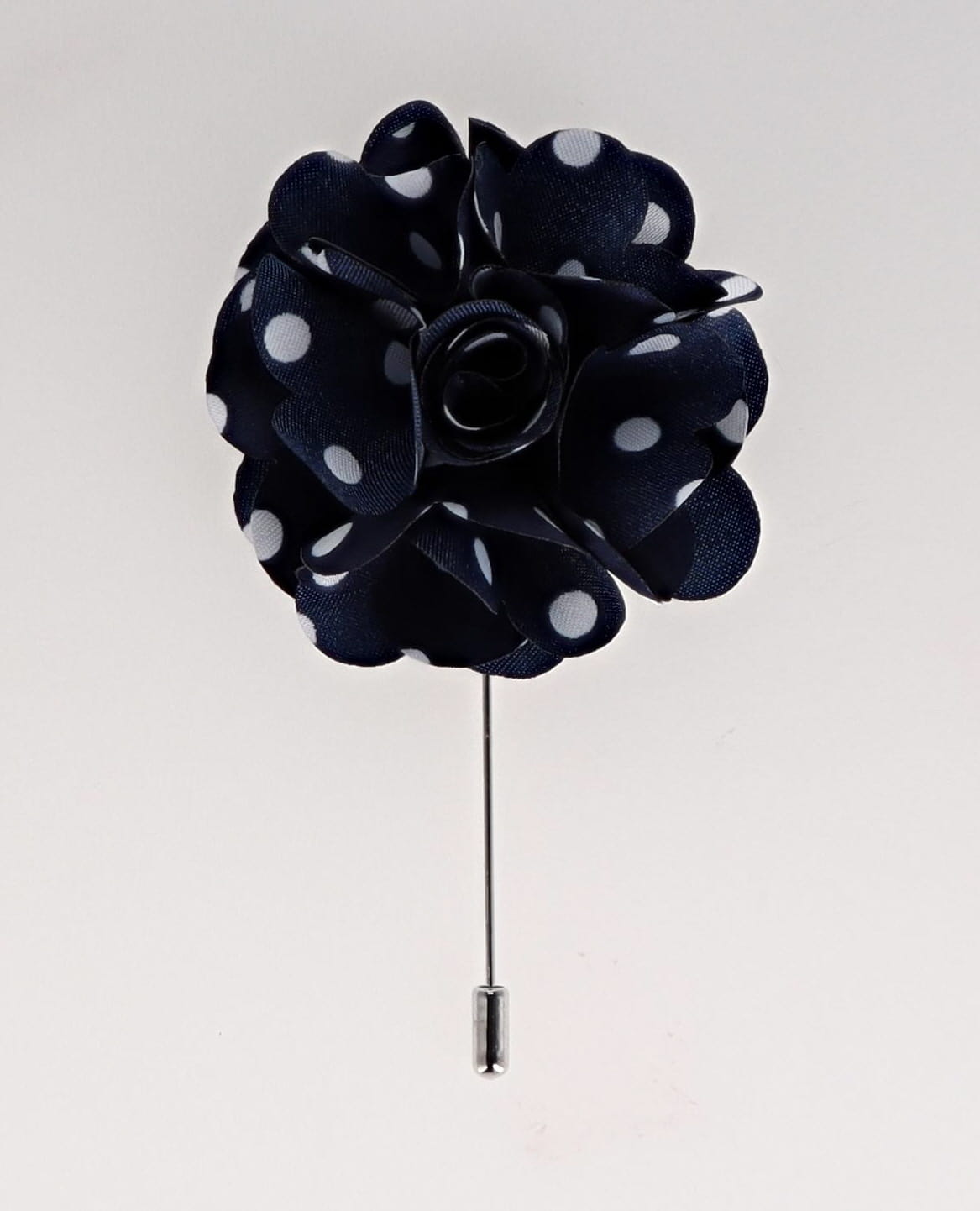 Vittorio Vico Unisex Satin Stick Flower Lapel Pin - PD-F107 - Flower Lapel Pin - Vittorio Vico