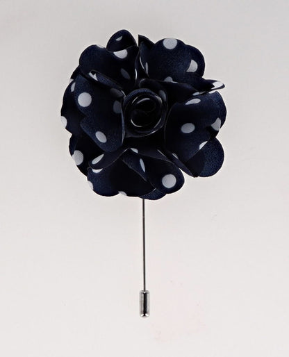 Vittorio Vico Unisex Satin Stick Flower Lapel Pin - PD-F107 - Flower Lapel Pin - Vittorio Vico