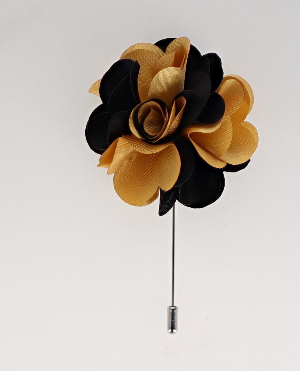 Vittorio Vico Unisex Satin Stick Flower Lapel Pin - TT-F025 - Flower Lapel Pin - Vittorio Vico