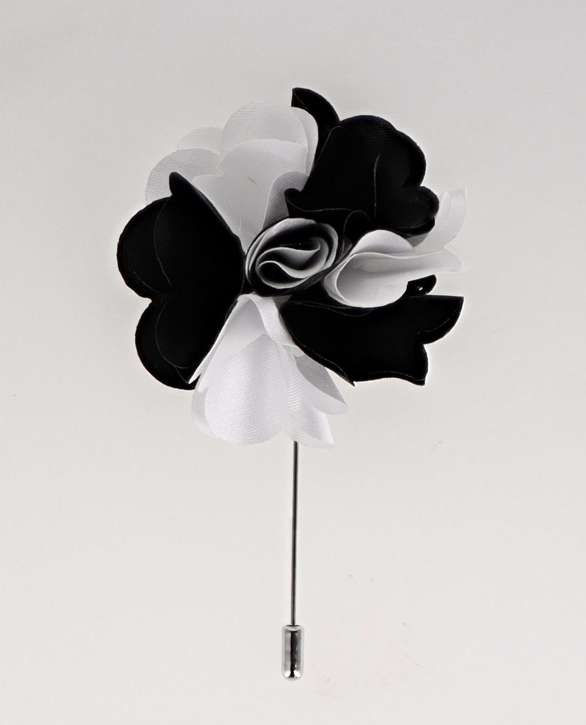 Vittorio Vico Unisex Satin Stick Flower Lapel Pin - TT-F035 - Flower Lapel Pin - Vittorio Vico