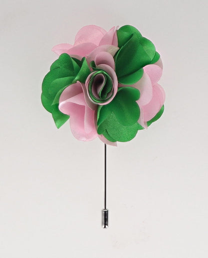 Vittorio Vico Unisex Satin Stick Flower Lapel Pin - TT-F070 - Flower Lapel Pin - Vittorio Vico