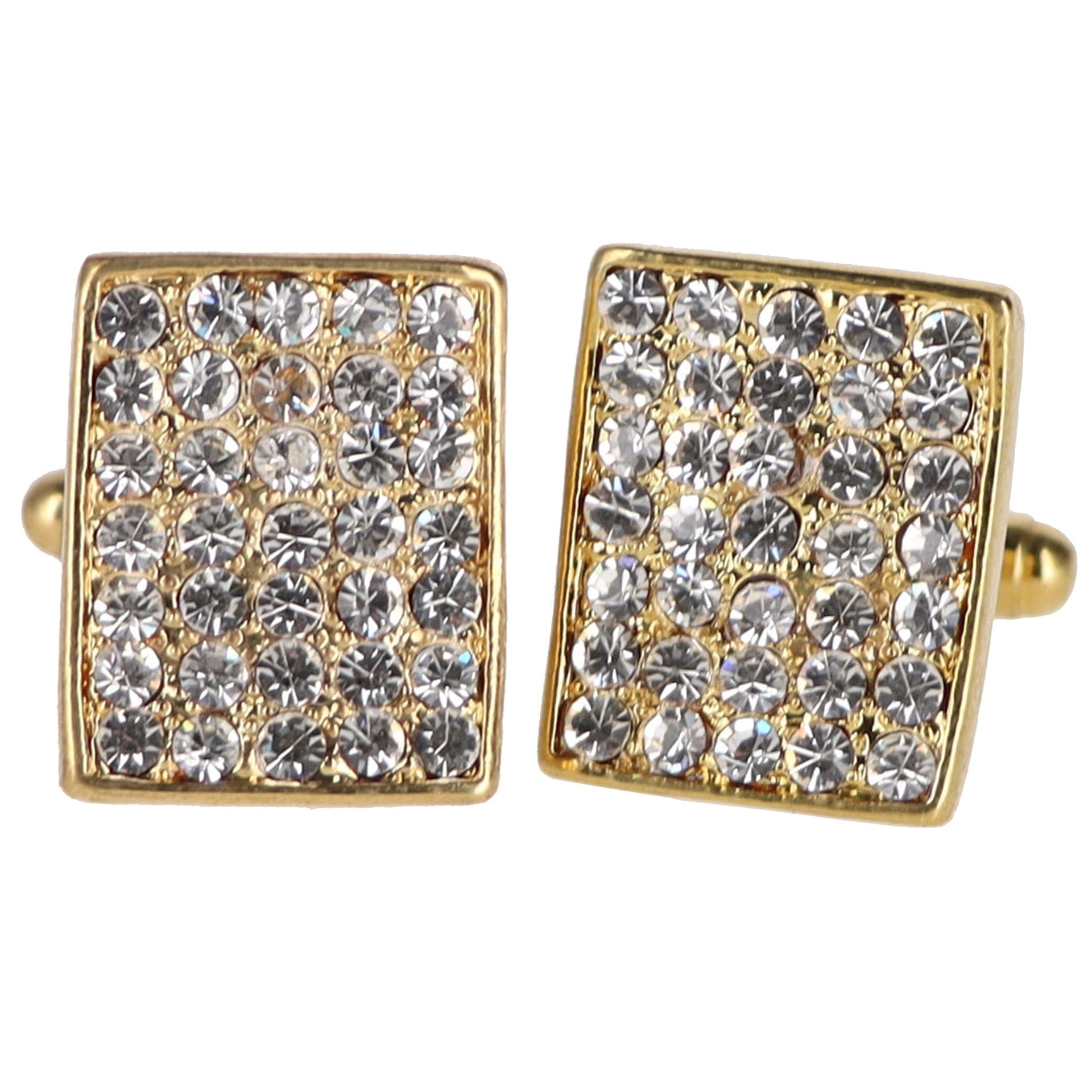 Vittorio Vico Very Fine Cufflinks (90xx Series) - Clear and Silver - Cufflinks - Vittorio Vico