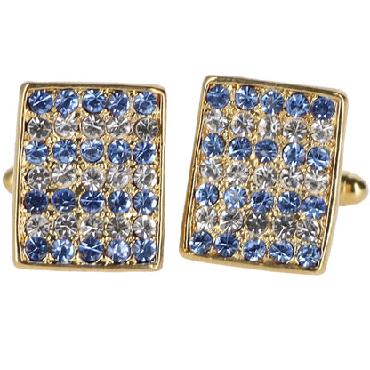 Vittorio Vico Very Fine Cufflinks (90xx Series) - Green and Gold - Cufflinks - Vittorio Vico